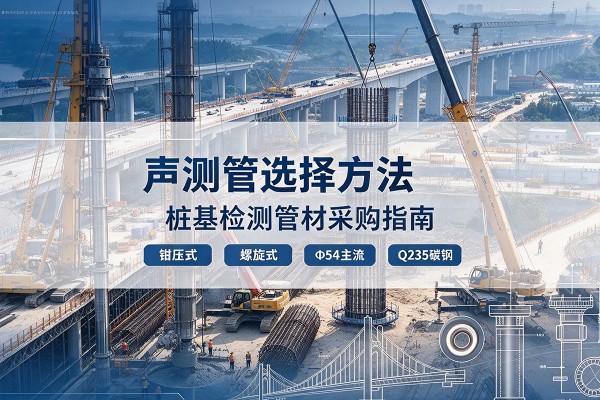 忻州声测管选型标准