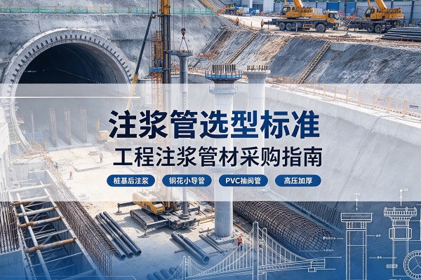 忻州注浆管选型标准