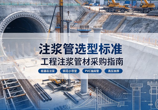 忻州注浆管选型标准